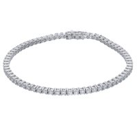Pulsera Giorgio Visconti Mujer in Oro blanco Diamante 2.43 Ct DB49254F - DB49254F